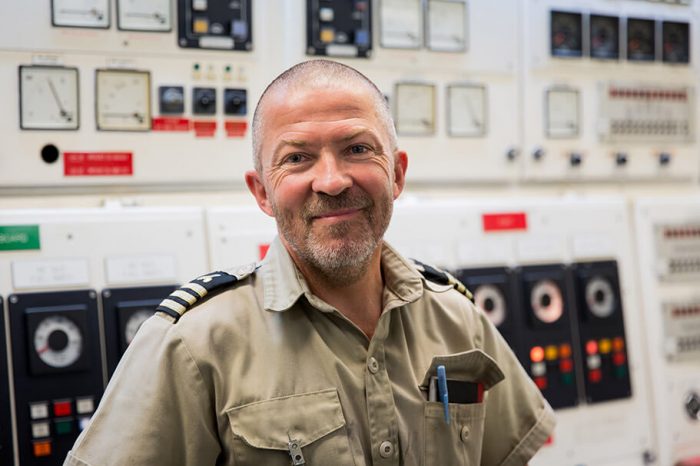 Mick Dunne engineers Onboard
